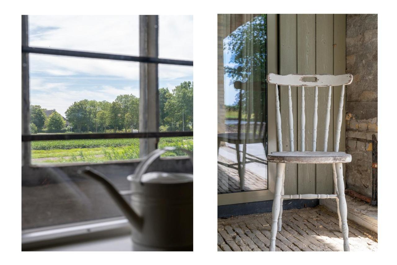Appartement De Dageraad In Monumentale Boerderij Kimswerd Exteriér fotografie